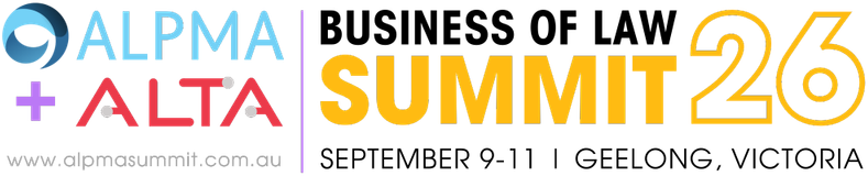 ALPMA + ALTA Business of Law Summit 26, September 9 to 11, Geelong Victoria
